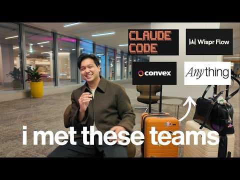 I Met the Creator Of Claude Code (SF Vlog) 영상 썸네일