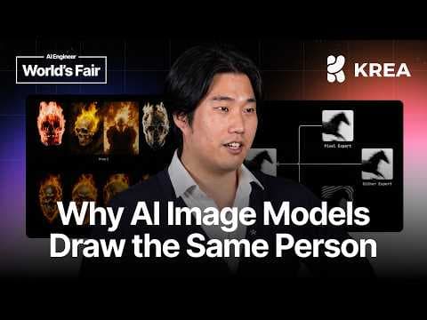 Training Krea 2: What matters in generative model training — Sangwu Lee, Krea.ai 영상 썸네일