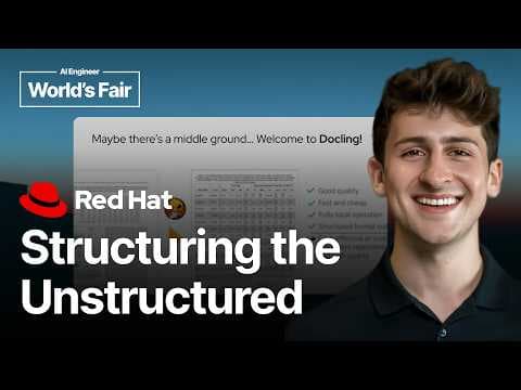Structuring the Unstructured - Cedric Clyburn, Red Hat 영상 썸네일