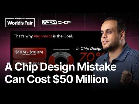 What If Your Chip Design Team Moved Like a Single Body? — Abduallah Mohamed, AIDAChip 영상 썸네일