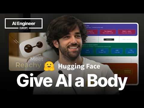Reachy Mini: the $300 open source robot you can actually hack — Andres Marafioti, Hugging Face 영상 썸네일