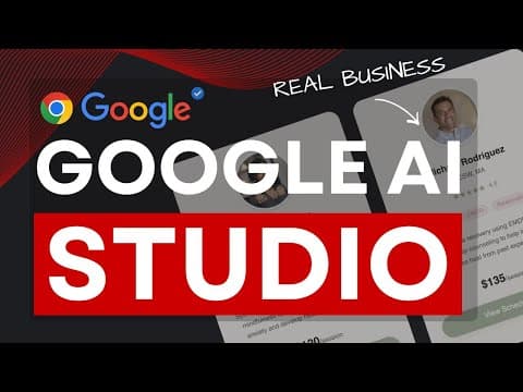 How I Vibe Code Beautiful $10,000 AI Dashboards (Gemini) 영상 썸네일