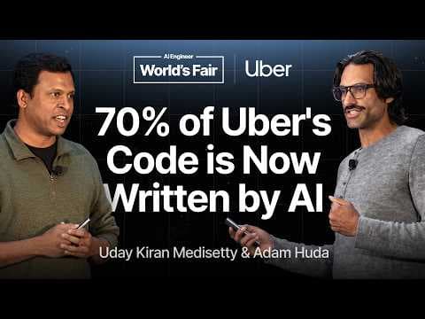 Agentic SDLC at Uber — Uday Kiran Medisetty & Adam Huda, Uber 영상 썸네일