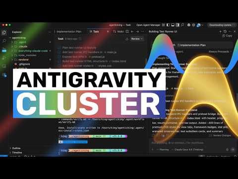 Antigravity Cluster: Google's NEW Free Antigravity Feature MAKES it INSANE! 영상 썸네일