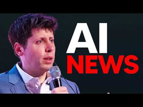 AI News - New Models From Google & OpenAI , AI Drama & Humanoids In Factories 영상 썸네일