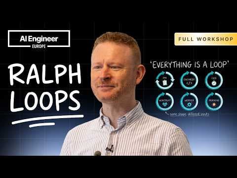 Ralph Loops: Build Dumb AI Loops That Ship — Chris Parsons, Cherrypick 영상 썸네일