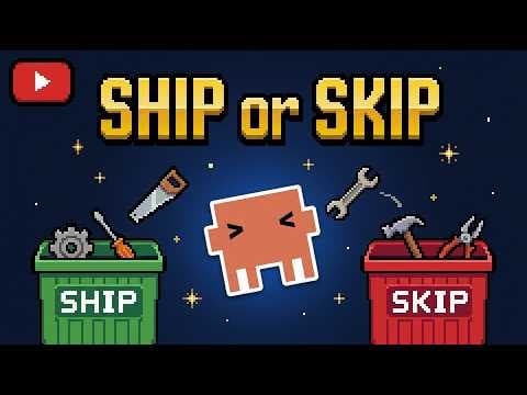 I Built 6 AI Tools in One Sitting (Ship or Skip) 영상 썸네일
