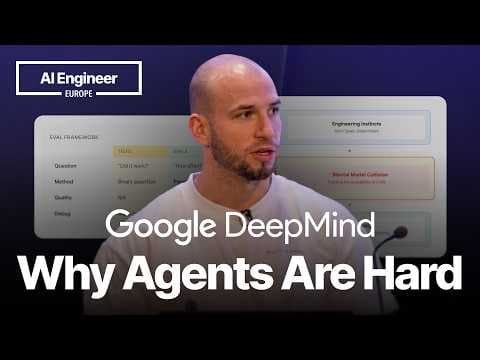 Why (Senior) Engineers Struggle to Build AI Agents — Philipp Schmid, Google DeepMind 영상 썸네일