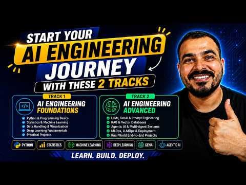 Start Your AI Engineering Journey With These 2 Tracks 영상 썸네일