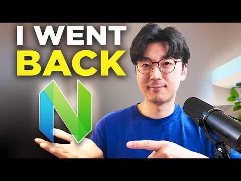 Why I Switched From Cursor To Neovim (You Should Too) 영상 썸네일