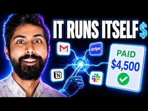I Let AI Run My Entire Business (Zapier MCP) 영상 썸네일
