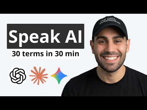 30 AI Buzzwords Explained in 30 min (for Busy Leaders) 영상 썸네일
