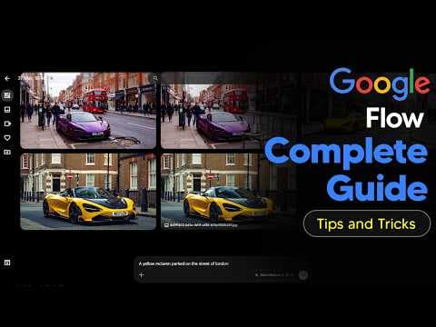 Google Flow Tutorial (How To Use Google Flow) 2026 영상 썸네일