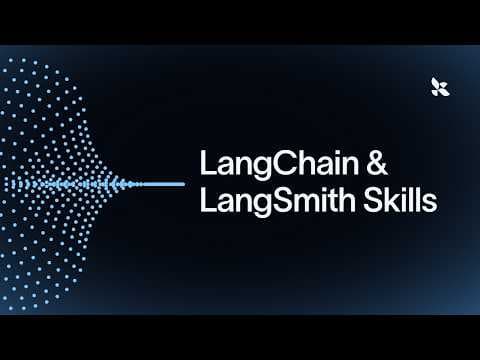 LangChain & LangSmith Skills: Teach Your AI to Build Agents 영상 썸네일