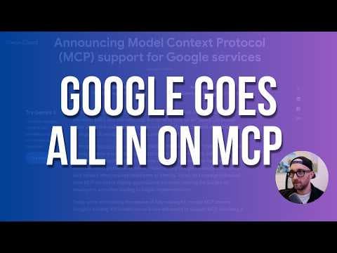 Google's MCP Announcement is kinda a Big Deal 영상 썸네일
