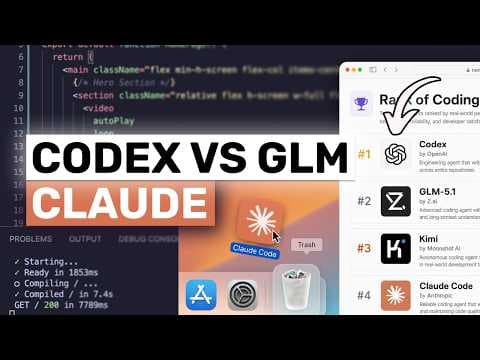 Claude Code VS Codex VS GLM VS Kimi: I Tested EVERY AI Coding Agent.. Here's my thoughts. 영상 썸네일