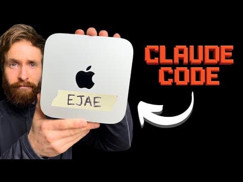 You Have Never Seen An AI Agent Do This Before (Claude Code) 영상 썸네일