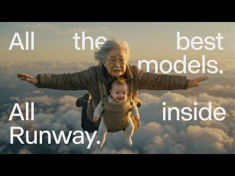 All the best models. All inside Runway. | Runway 영상 썸네일