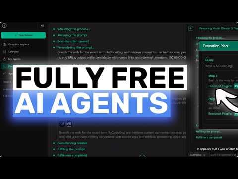 FULLY FREE AI Agents: This is ACTUALLY CRAZY & EASY! 영상 썸네일