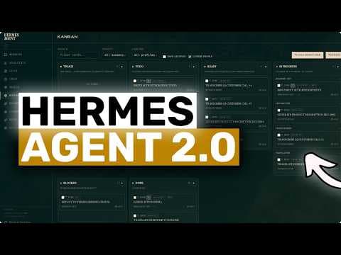 Hermes Agent V2.0 (Refreshed!): This NEW UPDATE to HERMES IS CRAZY! 영상 썸네일