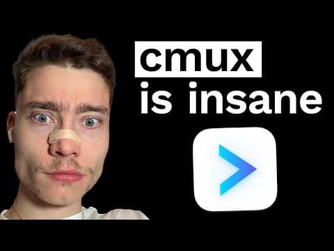 Cmux is insane… let's run 100 agents in parallel 영상 썸네일