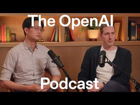 What happens now that AI is good at math? — the OpenAI Podcast Ep. 17 영상 썸네일