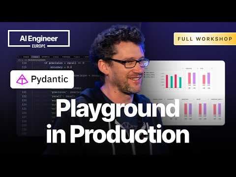 Playground in Prod - Optimising Agents in Production Environments — Samuel Colvin, Pydantic 영상 썸네일