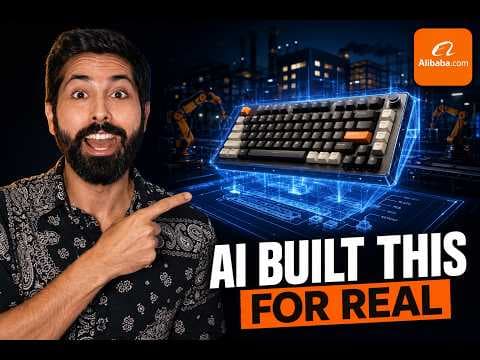 I Made an AI Invent a Real Product. Then Alibaba.com Manufactured It 영상 썸네일