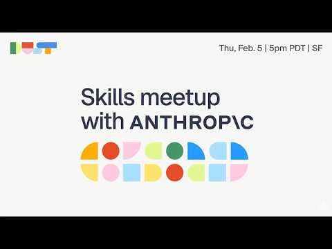 Dust x Anthropic: It's called having Skills -- SF -- Feb. 5, 2026 영상 썸네일