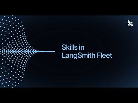 Skills in LangSmith Fleet 영상 썸네일