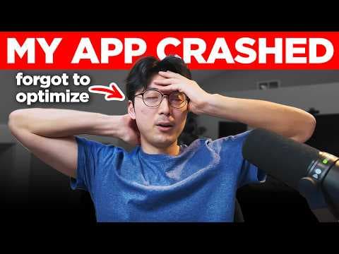 How I Scaled My NextJS + Supabase App To Handle 10,000 Users 영상 썸네일