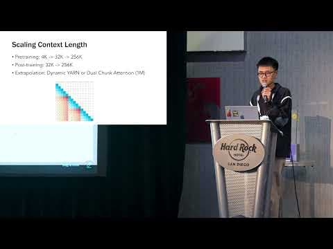 Junyang Lin Scaling Model Size and Context Length Towards Intelligence 영상 썸네일