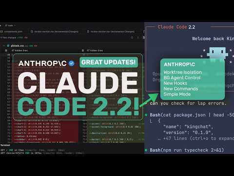 Claude Code New Updates: Better Desktop App, Simple Mode, In-built Worktrees, New Hooks & MORE! 영상 썸네일