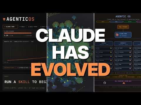Build Your CUSTOM Claude Code Agentic OS (3 Steps) 영상 썸네일