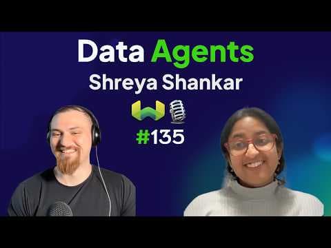 Data Agents with Shreya Shankar - Weaviate Podcast #135! 영상 썸네일
