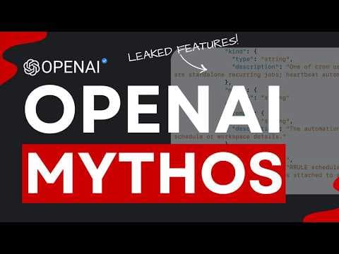 OpenAI Has Its Own MYTHOS Model + NEW Gemini Agents, Codex Super App & More! 영상 썸네일