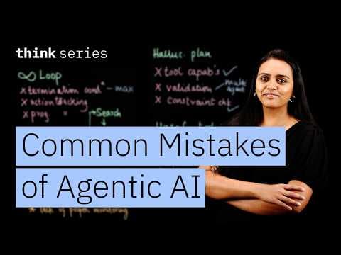 Why Agentic AI Fails: Infinite Loops, Planning Errors, and More 영상 썸네일