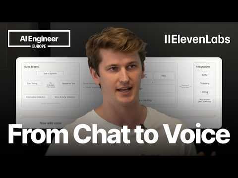 Give Your Chat Agent a Voice — Luke Harries, ElevenLabs 영상 썸네일