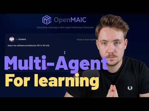 Build AI Classrooms to Learn Any Topic with OpenMAIC in 1 Prompt 영상 썸네일