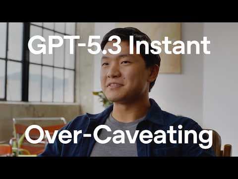 Reducing Overcaveating in GPT-5.3 Instant 영상 썸네일