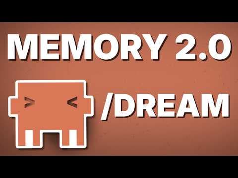 Claude Code's Hidden /dream Feature MASSIVELY Upgrades Memory 영상 썸네일