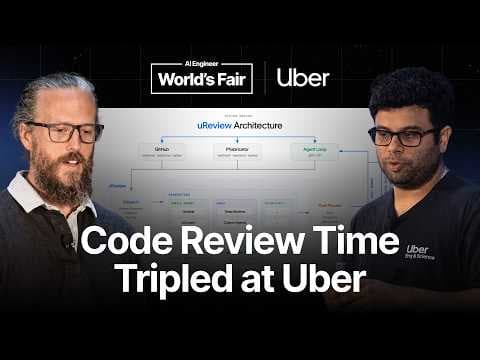 Uber의 대규모 코드 품질 관리를 위한 AI 자동 코드 리뷰 시스템 uReview 도입 사례.