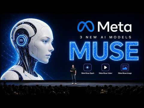 Meta의 새로운 멀티모달 에이전트 모델 Muse Spark 1.1과 Muse Image·Video 분석.