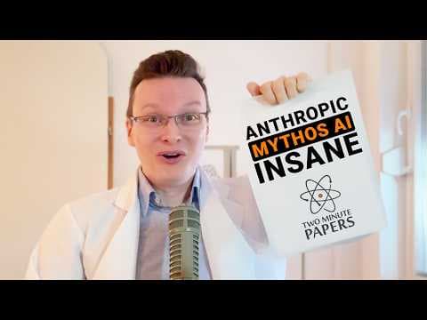 “Anthropic’s New AI Is Too Dangerous To Release” 영상 썸네일
