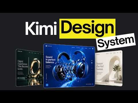 This Skill Just Made Kimi K3 A 10x Better Designer 영상 썸네일
