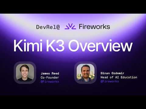 3조 파라미터 오픈 프론티어 모델 K3의 Fireworks 활용 가이드.