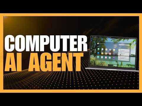 AI Agents That Control Your Computer! Automate Your Life With AI FOR FREE! 영상 썸네일