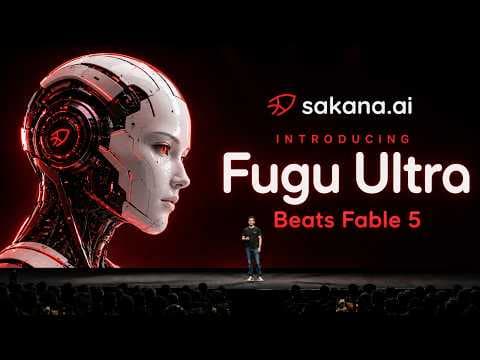 Sakana AI's New "Fugu Ultra" Beats Claude Fable 5 (Sakana Fugu) 영상 썸네일