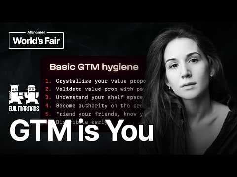 GTM Is You - Victoria Melnikova, Evil Martians 영상 썸네일