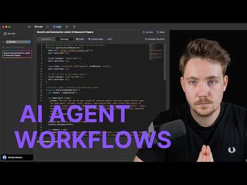 Computer Use with AI Agents and Simular Pro for AI Workflows 영상 썸네일